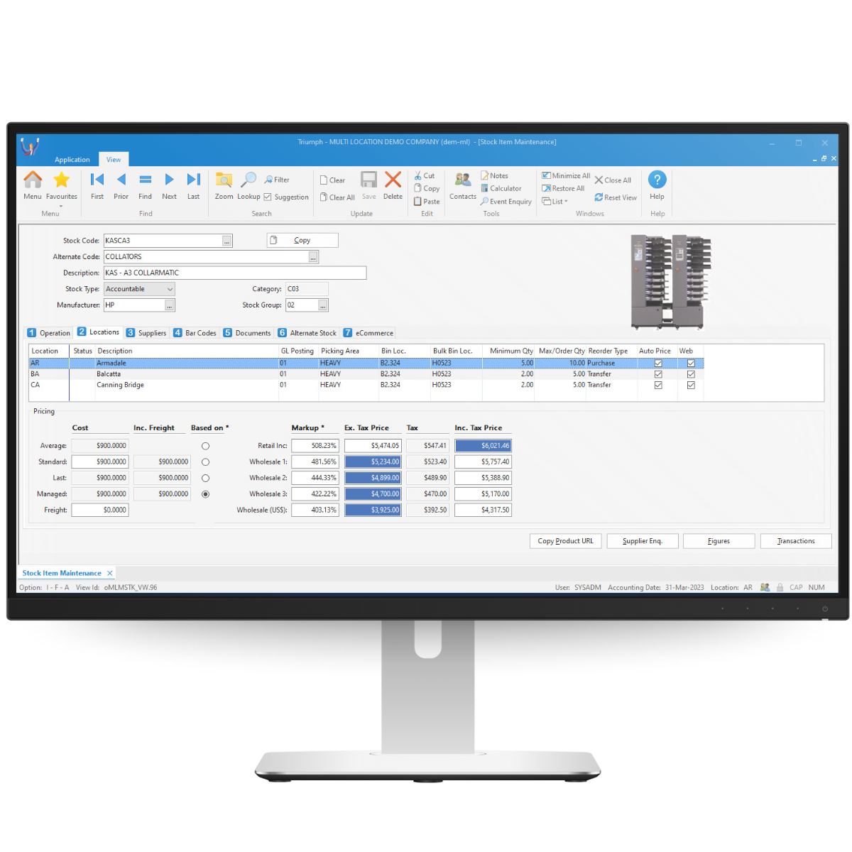 triumph erp product showcase multi location multi entity module(1)